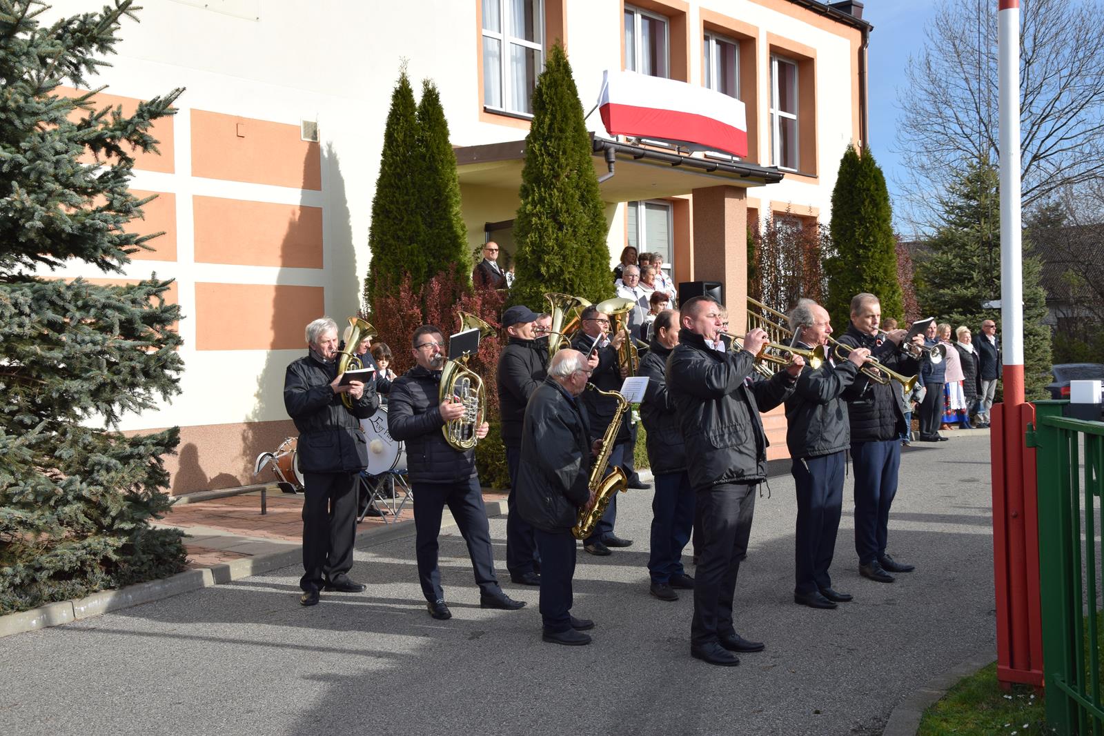 Zdjęcie przedstawiające Orkiestrę Dętą im. Władysława Juszczyka