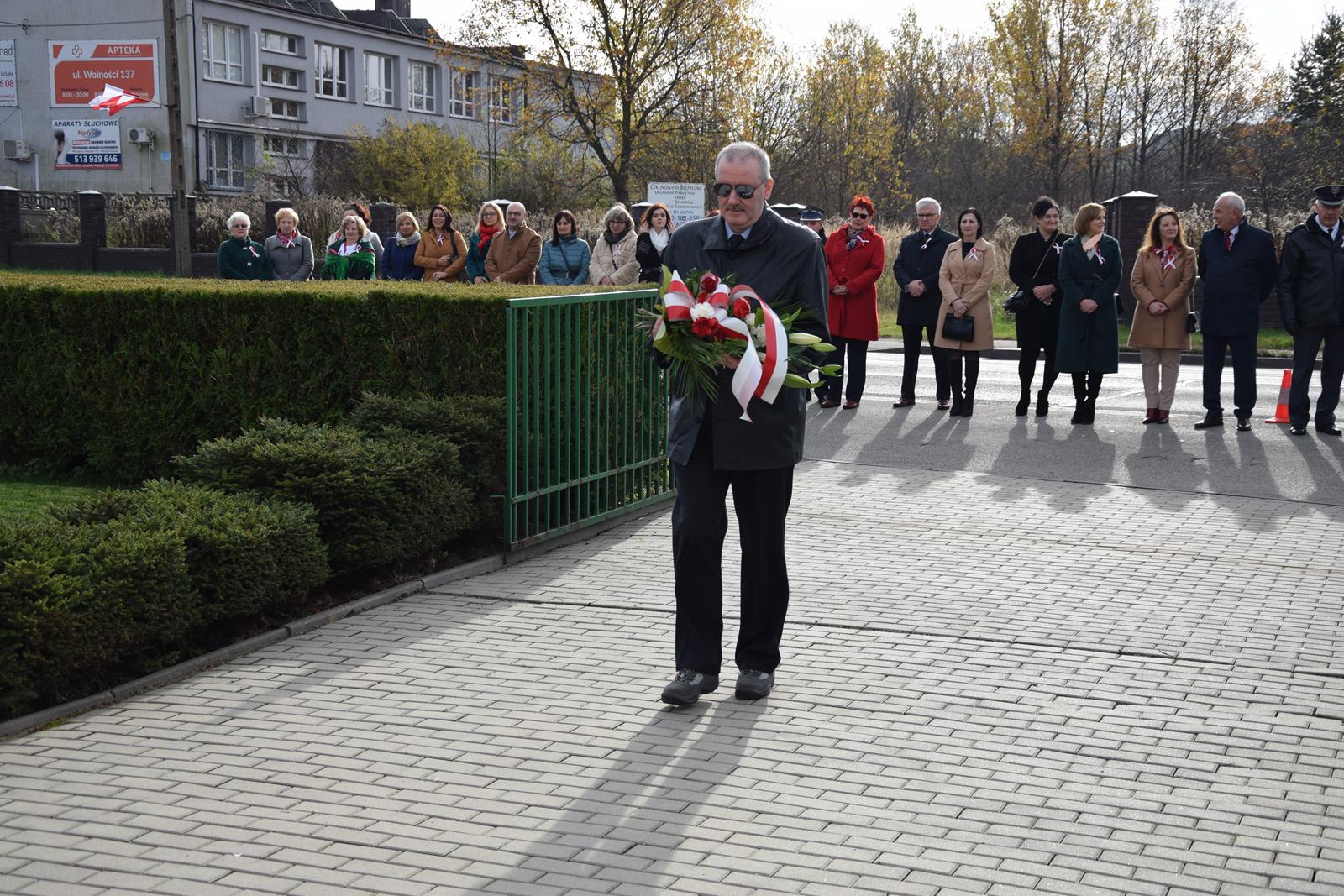Zdjęcie prezesa oddziału Związku Nauczycielstwa Polskiego w Psarach Robert Białek