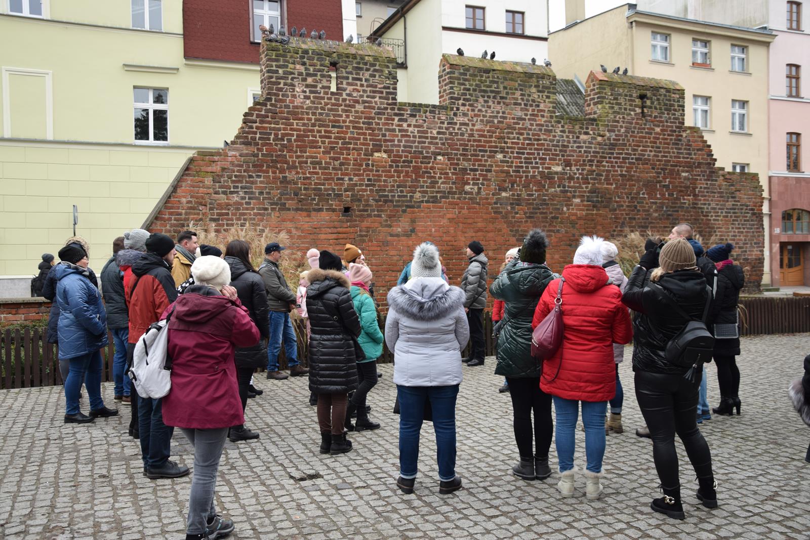 Zdjęcie przedstawiające uczestników wycieczki na Jarmark do Torunia