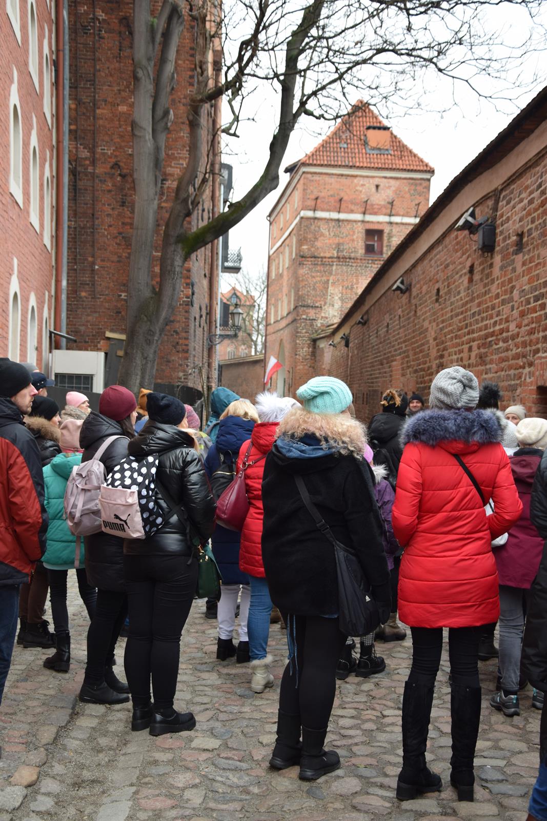 Zdjęcie przedstawiające uczestników wycieczki na Jarmark do Torunia