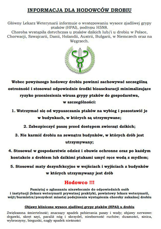 Ulotka informacyjna