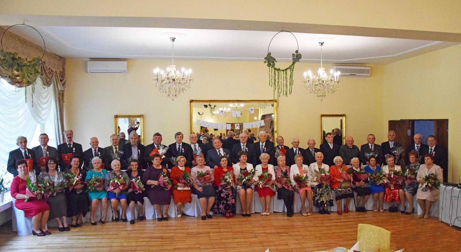 Zdjęcie grupowe wszystkich jubilatów