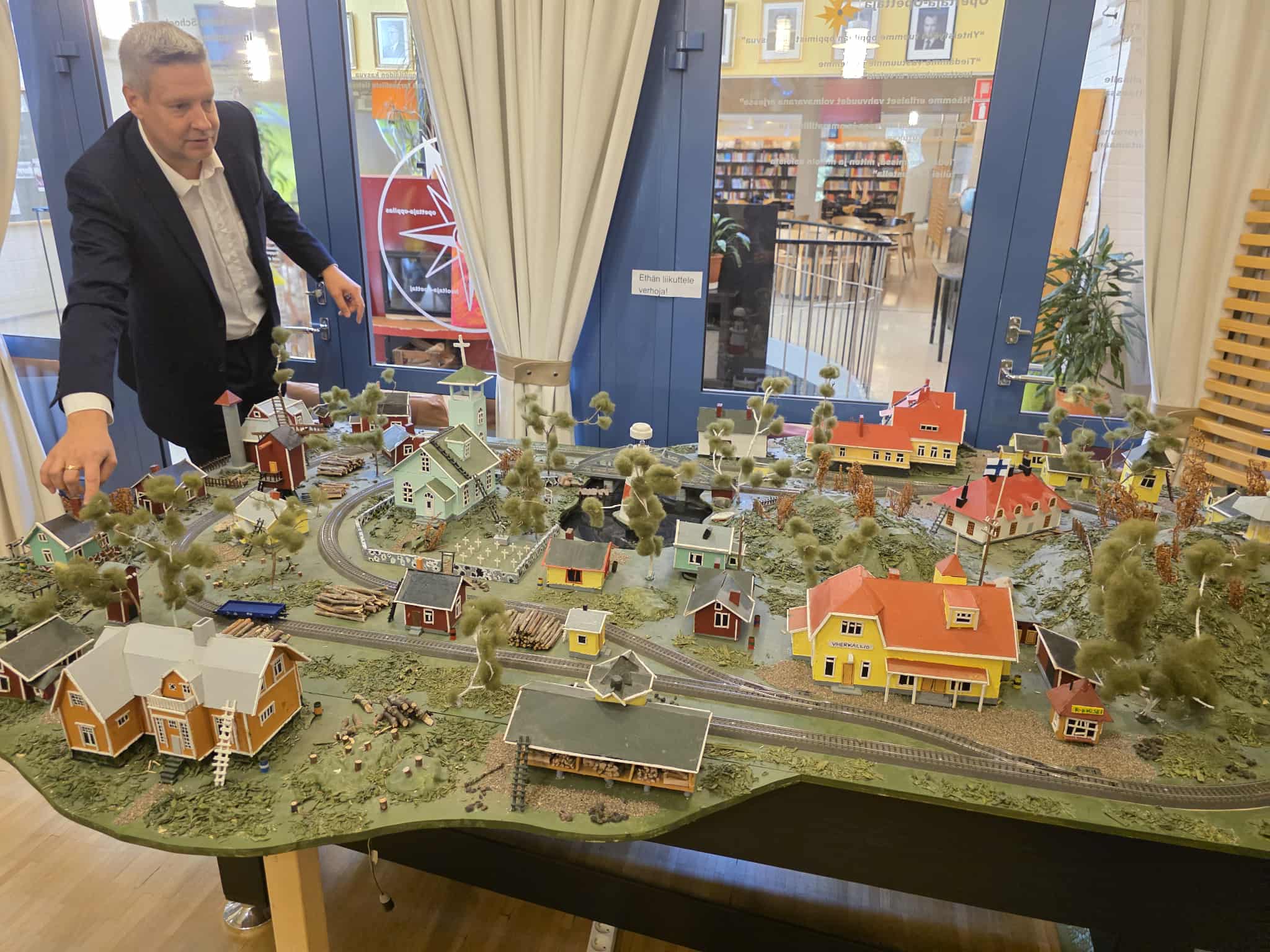 Zdjęcie przedstawia makietę