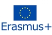Miniatura - logo artykułu - flaga unii europejskiej z napisem erasmus+