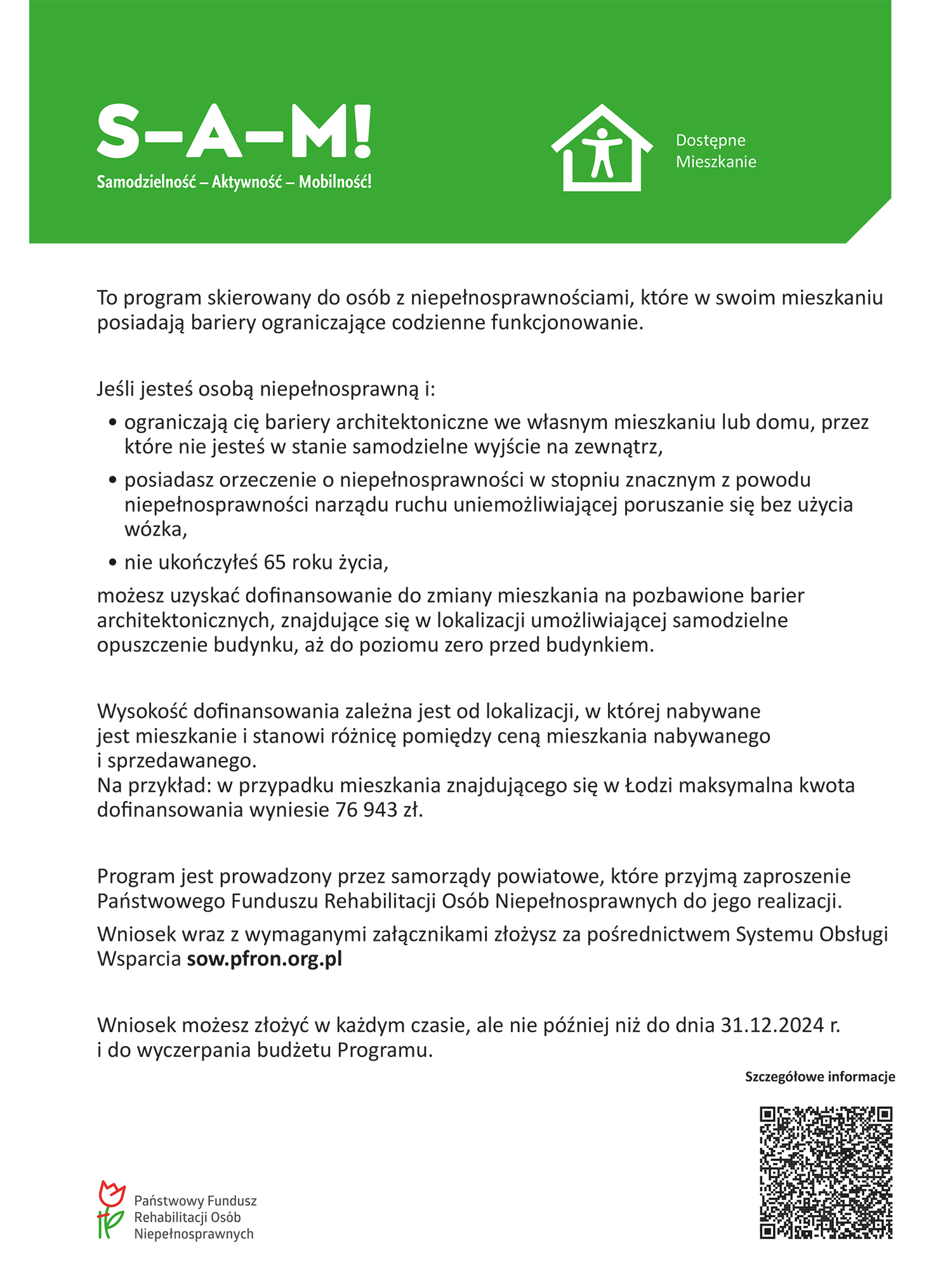 plakat informacyjny