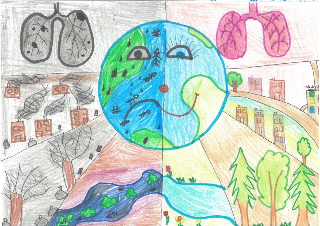 Zdjęcie przedstawiające pracę konkursową