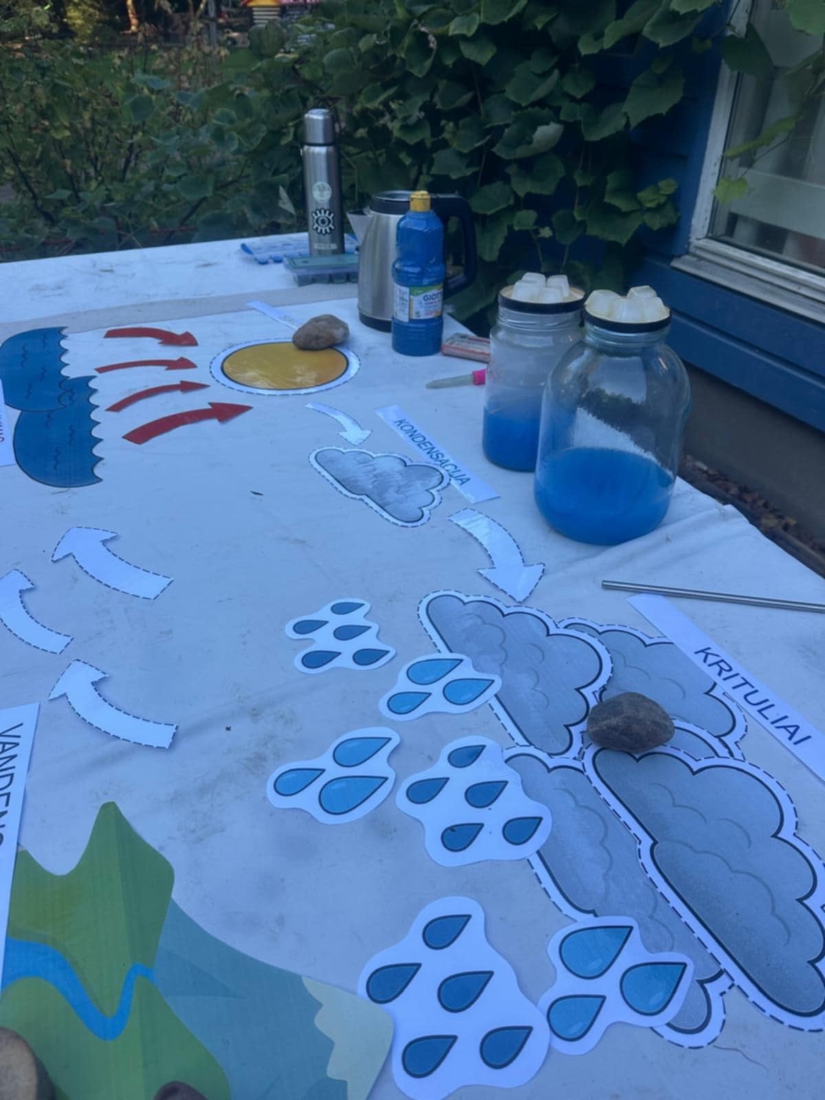 Zdjęcie przedstawia matę edukacyjną