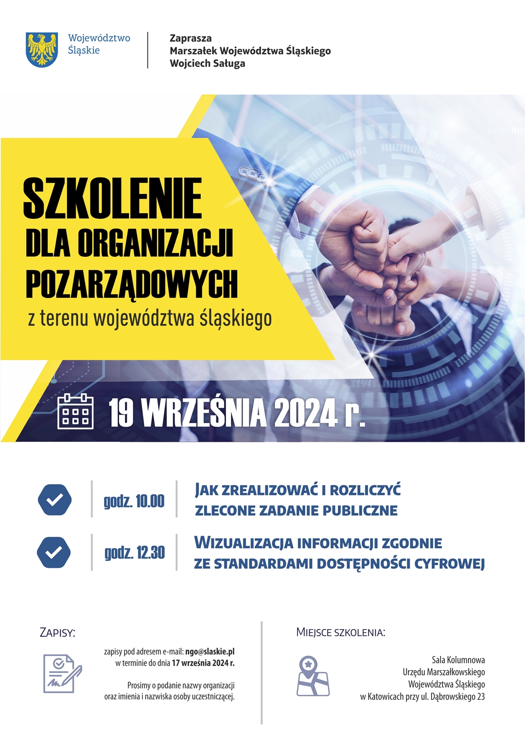 Plakat informacyjny