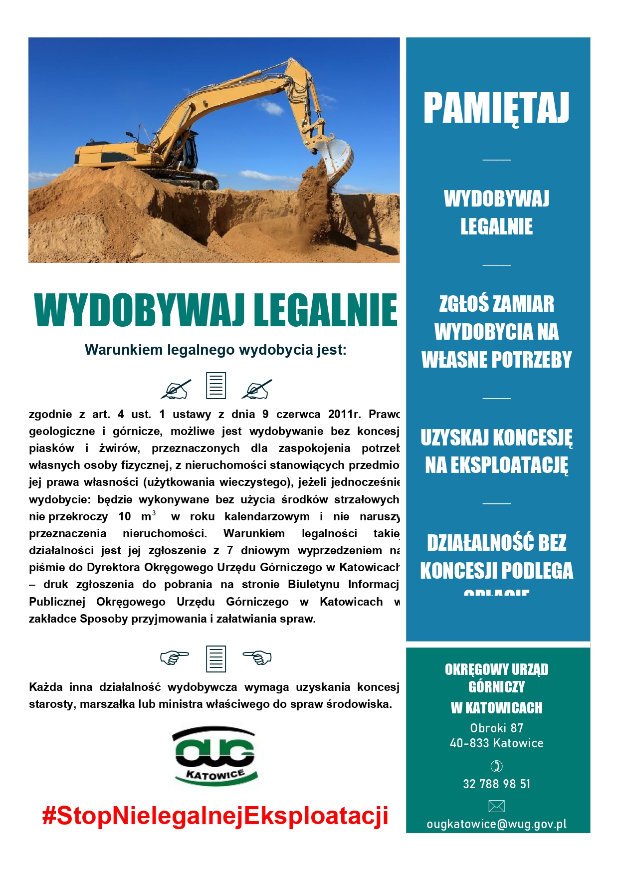 Plakat informacyjny