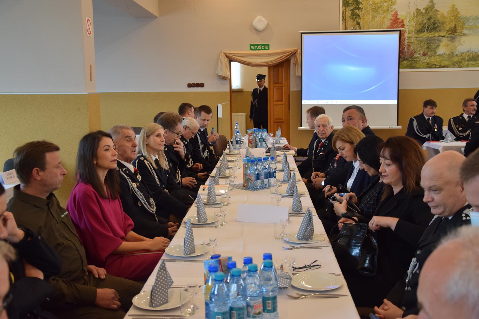 Zdjęcie z Zjazdu Odziału Gminnego Związku OSP RP w Mierzęcicach
