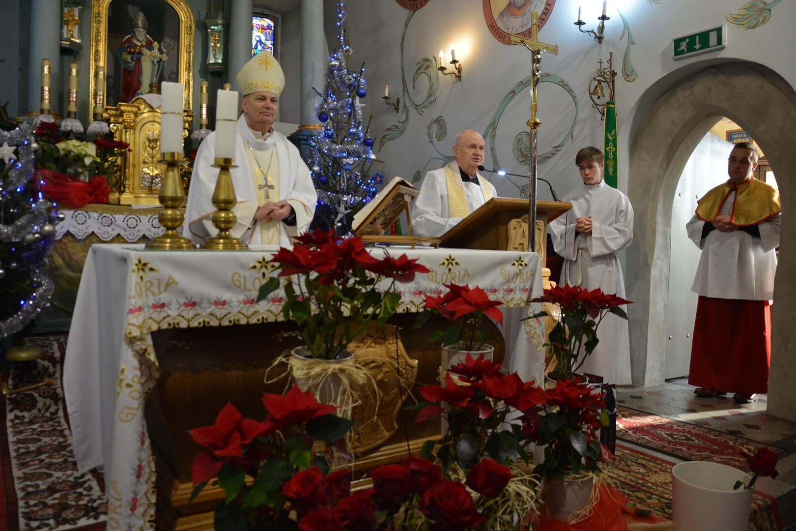 Zdjęcie przedstawiające fragment mszy świętej